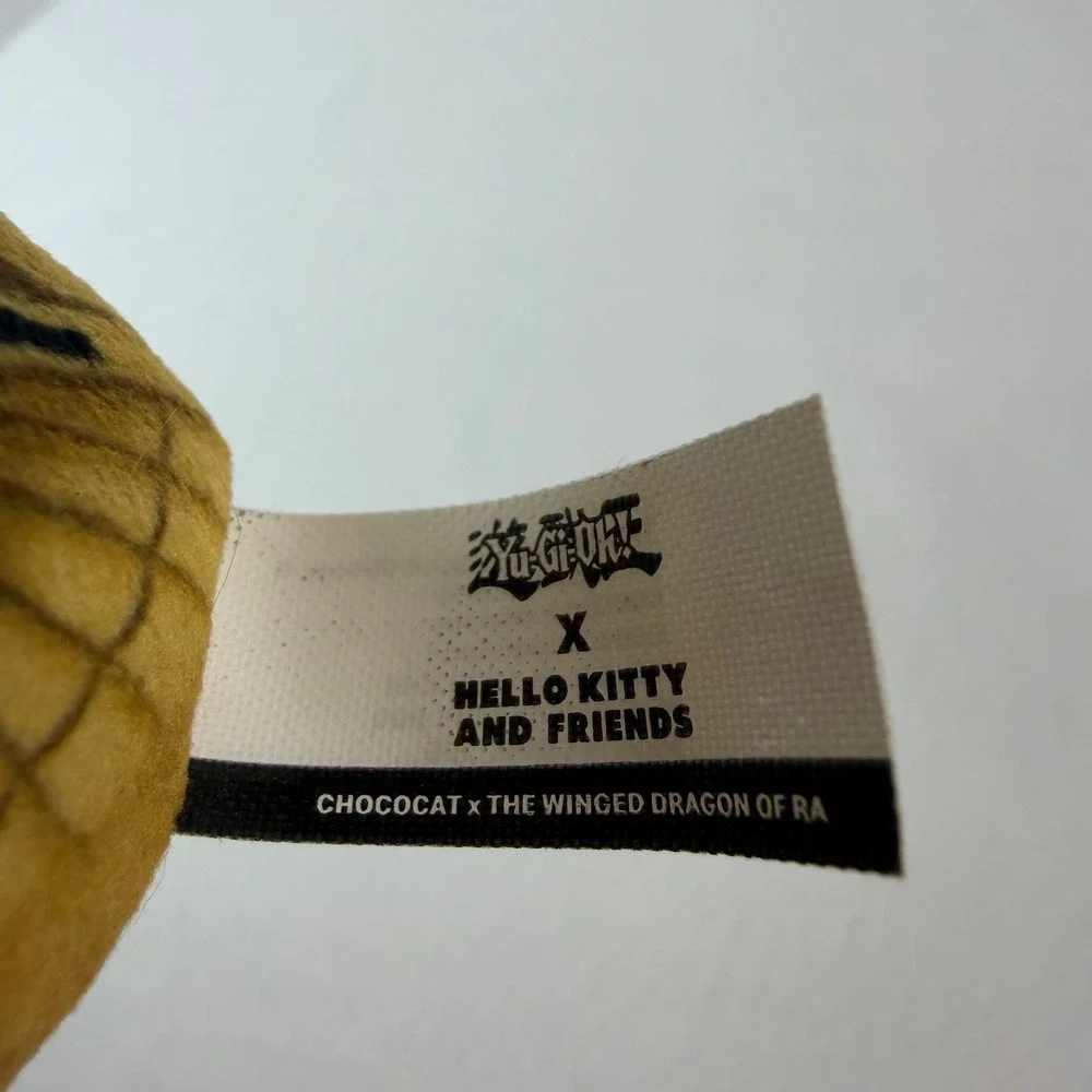 Yu-Gi-Oh! x Hello Kitty Chococat The Winged Dragon of Ra McDonald's Plush 2024